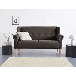 Küchensofa HOME AFFAIRE "Moro", braun (dunkelbraun), B:174cm H:99cm T:73cm, Sofas, in verschiedenen Stoffe und Farben