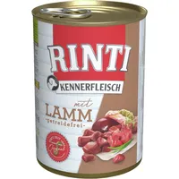 Rinti Sparpaket RINTI Kennerfleisch Lamm 48x400g Dose Hundenassfutter