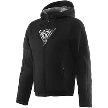 Dainese Bovisa Kapuzenjacke Schwarz/Weiß 48
