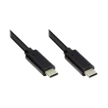 Good Connections USB 3.1 (Gen.1) Kabel USB-C schwarz 0,5m