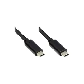 Good Connections USB 3.1 (Gen.1) Kabel USB-C schwarz 0,5m