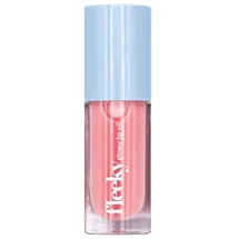 Fleeky Lippenöl Glowy Lip Oil - Intensive Pflege mit verführerischem Glanz, Vegane Lippenpflege mit Glow-Effekt & natürlicher Farbtönung rosa
