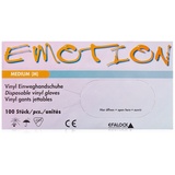 Efalock Professional Efalock Emotion Vinyl-Handschuhe Größe M, 1er Pack, (1x 100 Stück)