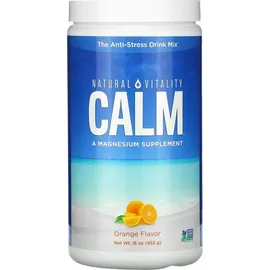 Natural Vitality Calm Magnesiumpulver Orange 453 g
