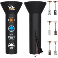 Luxuskollektion Zettum Heizstrahler Abdeckung 600D PolyurethanBeschichtung Wasserdicht 226x83x48 CM