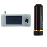 HOHOVYVY SI4732 Mini Radio 0.5-108MHz Empfänger Mit 1,9" IPS Bildschirm Steuerung AM FM LSB USB Taschenradio(white)