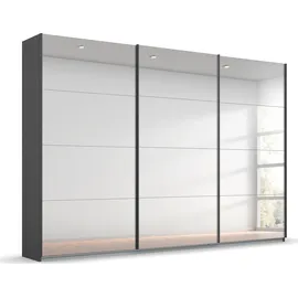 Rauch Schwebetürenschrank Oracle 271 x 229 x 62 cm Grau