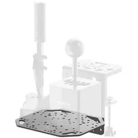 moza racing Universal Mounting Plate für Schalter und Handbremse (PC), schwarz