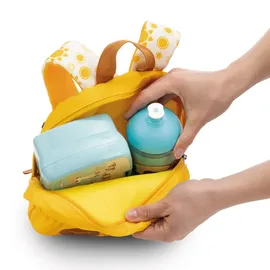 NICI Rucksack mit Plüschtier 21x26cm Roter Pa - Gelb