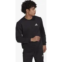 Adidas Herren Essentials Fleece Sweatshirt Schwarz-weiss, XXL