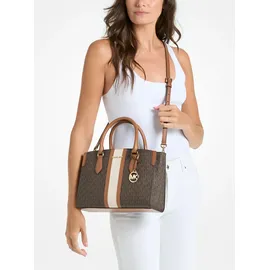 Michael Kors Becca Medium Umhängetasche Kunstleder Brown