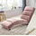 Actona Chaiselongue Samtvelours 1-Sitzer Rosa