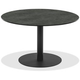 Niehoff Bistro Tisch Stahl Rund - Graphit/Anthrazit - HPL/Stahl