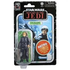 Hasbro Star Wars Retro-Kollektion Luke Skywalker (Jedi Knight) 9,5 cm Sammelfigur