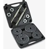 Hantelset aus teilweise recyceltem Gusseisen 20 kg schwarz ......