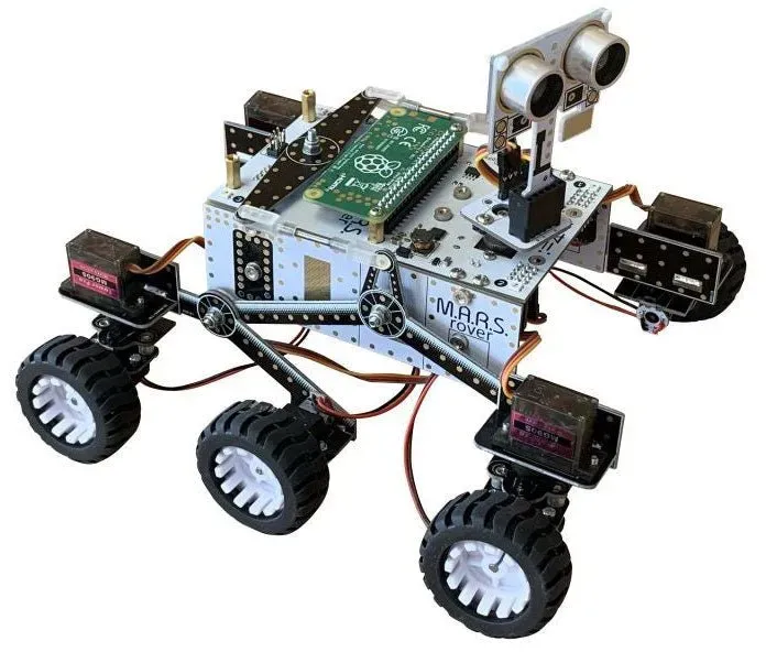 4tronix M.A.R.S. Rover Roboter-Kit für Raspberry Pi Zero