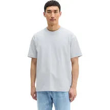 Marc O'Polo T-Shirt MARC O'POLO "aus schwerem Bio-Baumwoll-Jersey", Jungen, Gr. 3XL, calm blau, Obermaterial: 100% Baumwolle, unifarben, Basic, loose fit, Shirts T-Shirt