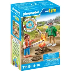 Playmobil PLAYMOBIL 71513 Lagerfeuer mit Marshmallows 71513
