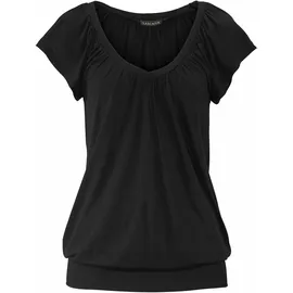 LASCANA V-Shirt Schwarz 40/42