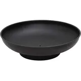 vidaXL Feuerschale Ø 57 cm Schwarz