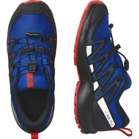 Salomon XA Pro V8 Cswp Wanderschuhe - Lapis Blue / Black / Fiery Red - EU 35