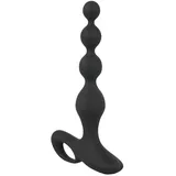 Black Velvets Analvibrator „Vibrating Anal Beads“ im Kugel-Design, 10 Vibrationsmodi, schwarz