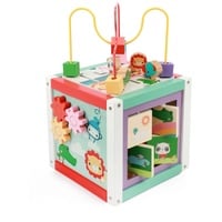 Fisher-Price Fisher Price Holz Motorik-Würfel Activity Cube