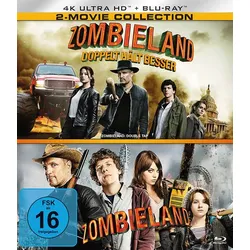 Zombieland 1 & 2 (2 4K-UHDs + 2 Blu-rays)