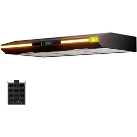 Ciarra Unterbauhaube 90 cm Schwarz