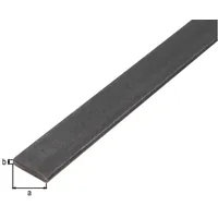 GAH Alberts Flachstange Stahl roh warmgewalzt 2000 x 25 x 4 mm