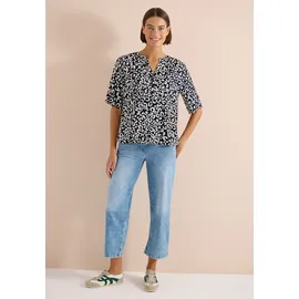 Cecil Druckbluse Blau XL