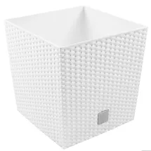 Prosperplast Rato Low 22,3 x 22,3 x 22,8 cm weiß