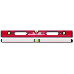 BMI Wasserwaage ROBUST | 3 Libellen | Gefräst | Magnetisch Länge der Wasserwaage:: 120 cm
