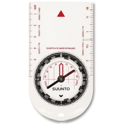 Suunto Kompass A-10NH Lineal Kompass Kartenkompass, Wander Marsch Kompass Taschenkompass schwarz