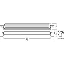 Osram Fernscheinwerfer LEDriving® Lightbar FX750