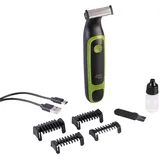 Sichler Men's Care Akku-Rasierer und -Trimmer Schwarz
