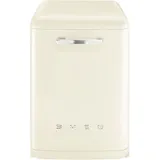 Smeg LVFABCR3  Retro-Geschirrspüler (freistehend, 598 mm breit, Creme)