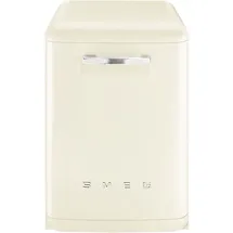 Smeg LVFABCR3  Retro-Geschirrspüler (freistehend, 598 mm breit, Creme)