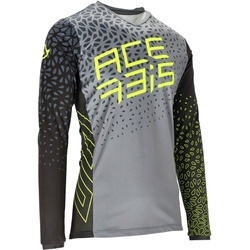 Acerbis MTB Winterfell, Trikot - Grau/Schwarz/Gelb - L