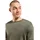 Odlo X Pow Merino Tencel Kurzarm-t-shirt - vetiver melange - XL