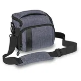 PEDEA Kameratasche FASHION Gr. L, grau, Kameratasche, Grau