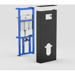 SANIT Sanitärmodul INEO SOLO Wand-WC schwarz
