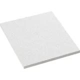 GGM Möbel 10er-Set Mineralfaserplatte 62x62 | Weiß | feinkörniger Putz| | Dicke 15 mm | Rasterdeckenplatten, Akustikdeckenplatte, Rasterplatte, Mineralplatte
