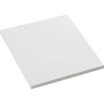 GGM Möbel 10er-Set Mineralfaserplatte 62x62 | Weiß | feinkörniger Putz| | Dicke 15 mm | Rasterdeckenplatten, Akustikdeckenplatte, Rasterplatte, Mineralplatte