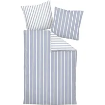 JANINE Interlock Jersey Gestreift Platin 80 x 80 cm