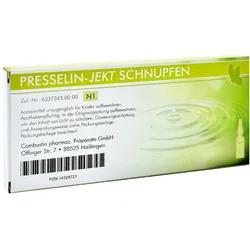 Presselin-jekt Schnupfen Ampullen