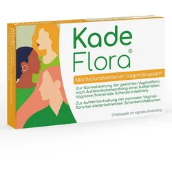 Kadeflora Milchsäurebakterien Vaginalkapseln