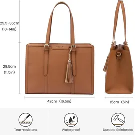 luxuskollektion Damen Laptoptasche 15,6 Zoll Tote Bag