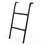 Relaxdays Trampolin Leiter zum Einhängen schwarz 76 x 38 cm