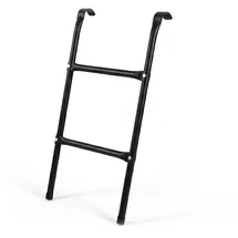 Relaxdays Trampolin Leiter zum Einhängen schwarz 76 x 38 cm